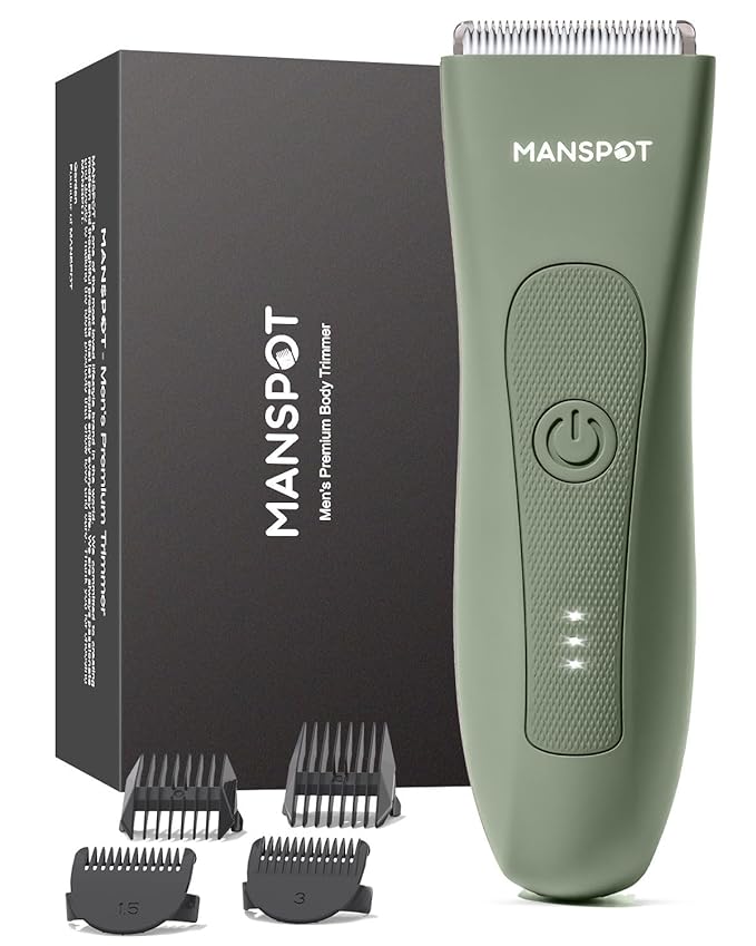 מכונת תספורת לראש ולגוף MANSPOT Manscape Hair Finishing Trimmers