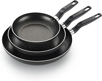 סט 3 מחבתות טפלון אלומיניום טפאל T-Fal קוטר: 20 ס"מ, 24 ס"מ ו-30 ס"מ