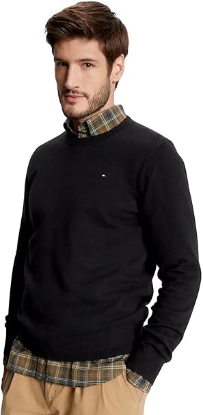 סריג לגבר טומי הילפיגר PIMA CASHMERE CREW NECK