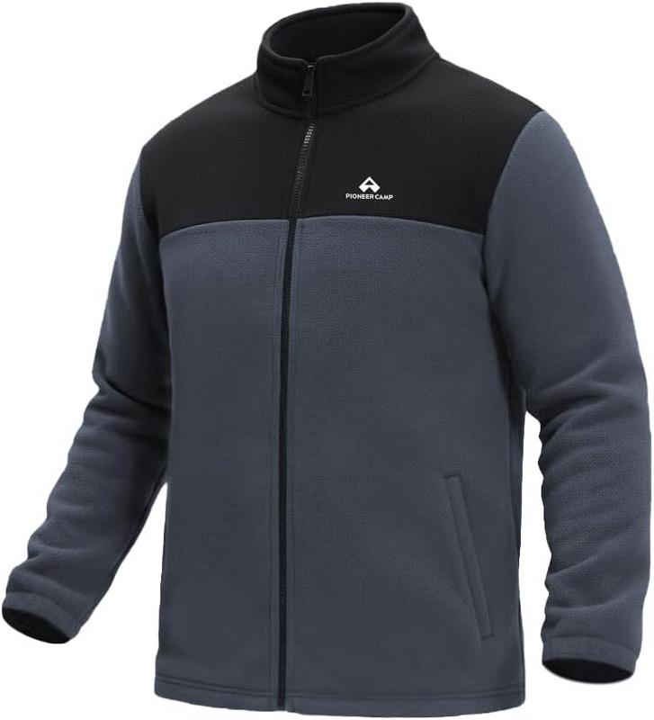 פליז עם רוכסן מלא לגברים Pioneer Camp