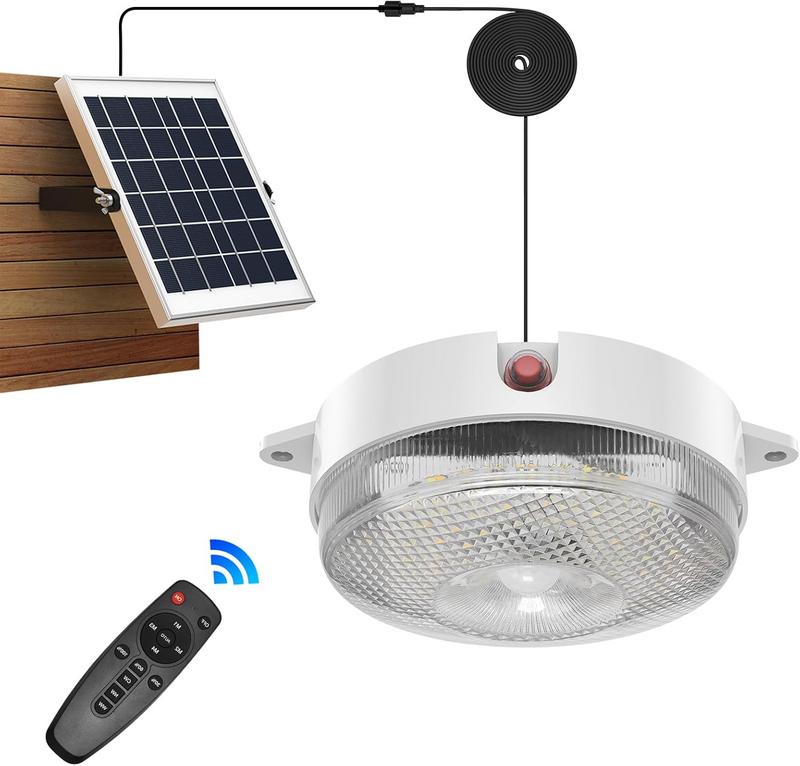 מנורת תקרה סולארית חכמה עם חיישן תנועה SunBonar