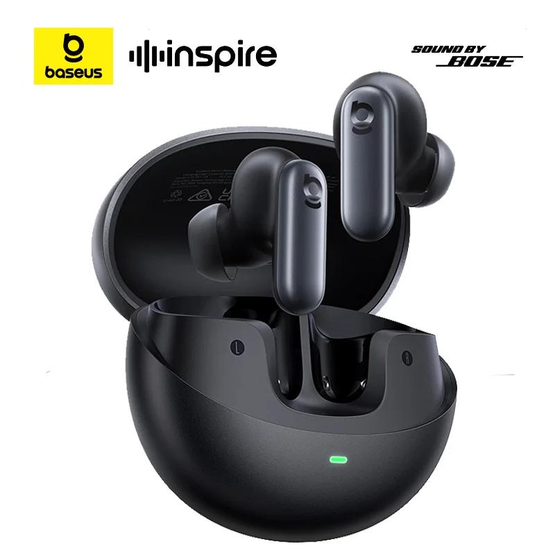 אוזניות אלחוטיות Baseus Inspire XP1 בשיתוף BOSE עם ANC אדפטיבי