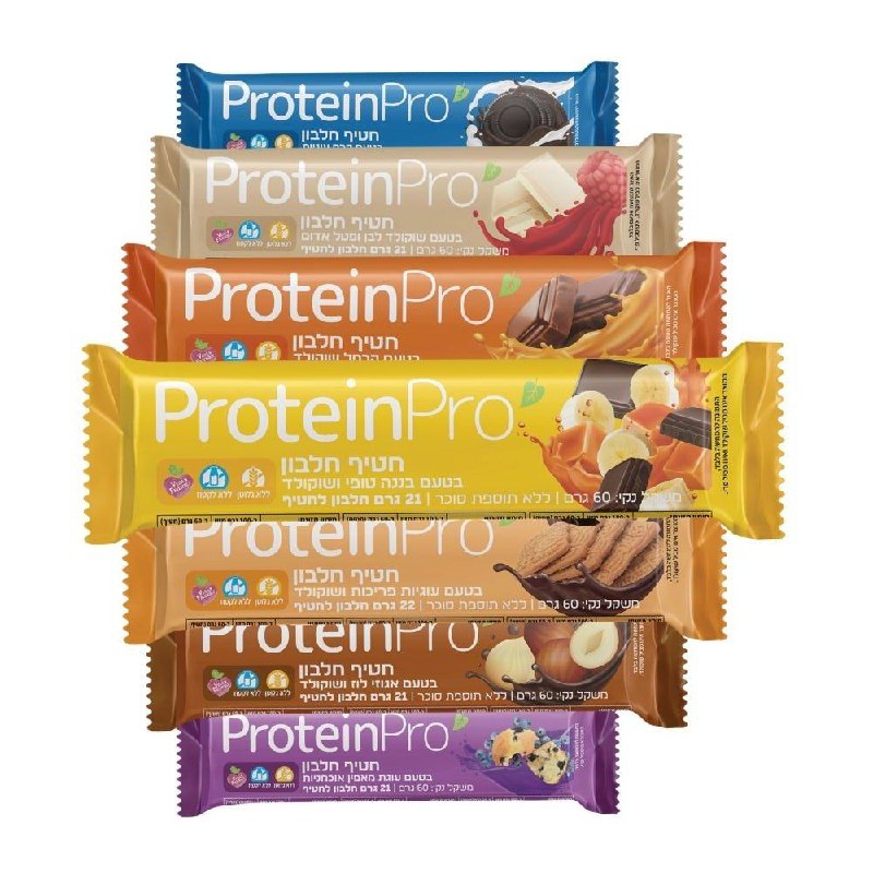 מארז 12 חטיפי חלבון טבעוני סופט Protein Pro – נייצ'רספרו 60 גרם