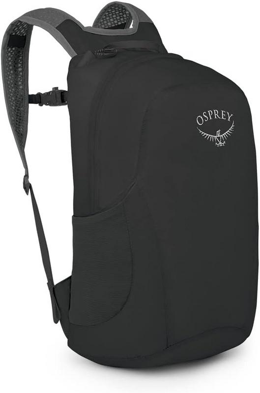 תיק גב מתקפל וקל במיוחד Osprey Ultralight Collapsible Stuff Pack בנפח 18 ליטר &ndash; שחור
