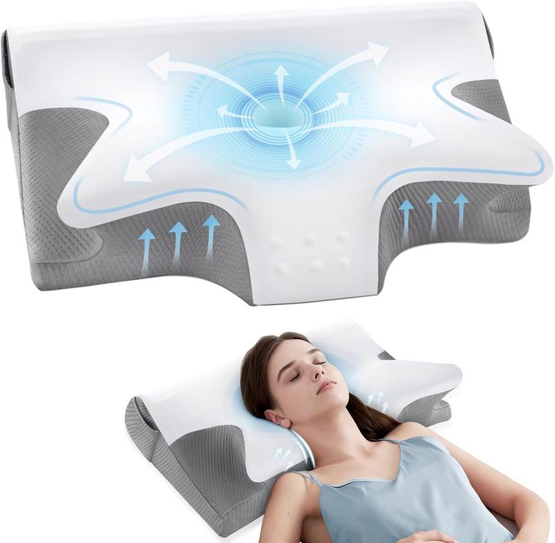 כרית שינה אורתופדית לתמיכת צוואר ComRola