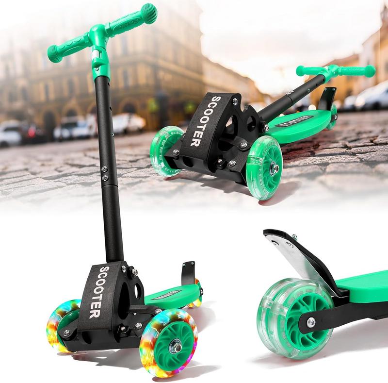 קורקינט ילדים מתקפל עם גלגלים מוארים HANGMAICOME