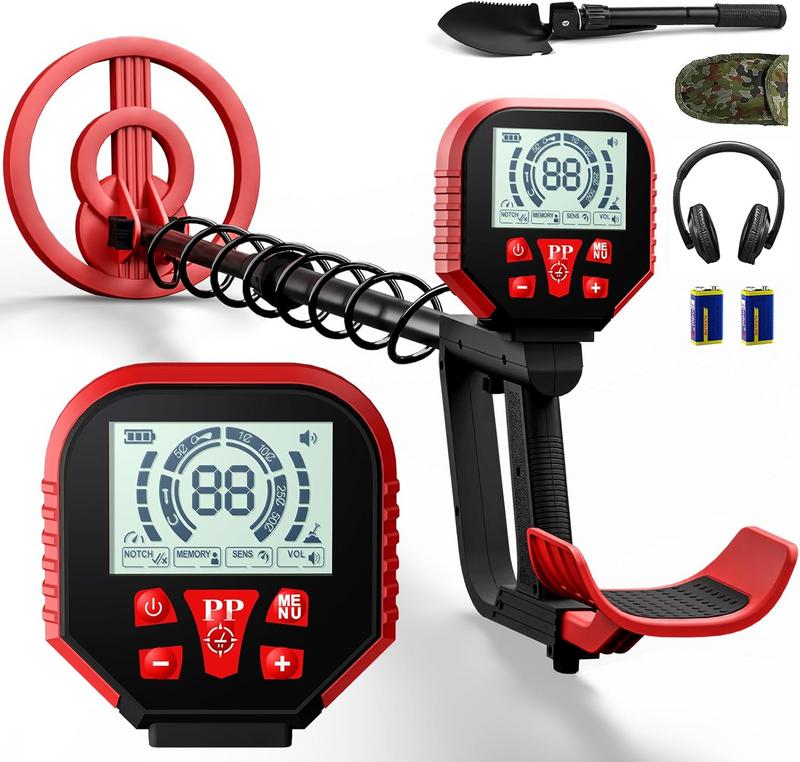 גלאי מתכות מקצועי למבוגרים מתכוונן ועמיד למים ikiu