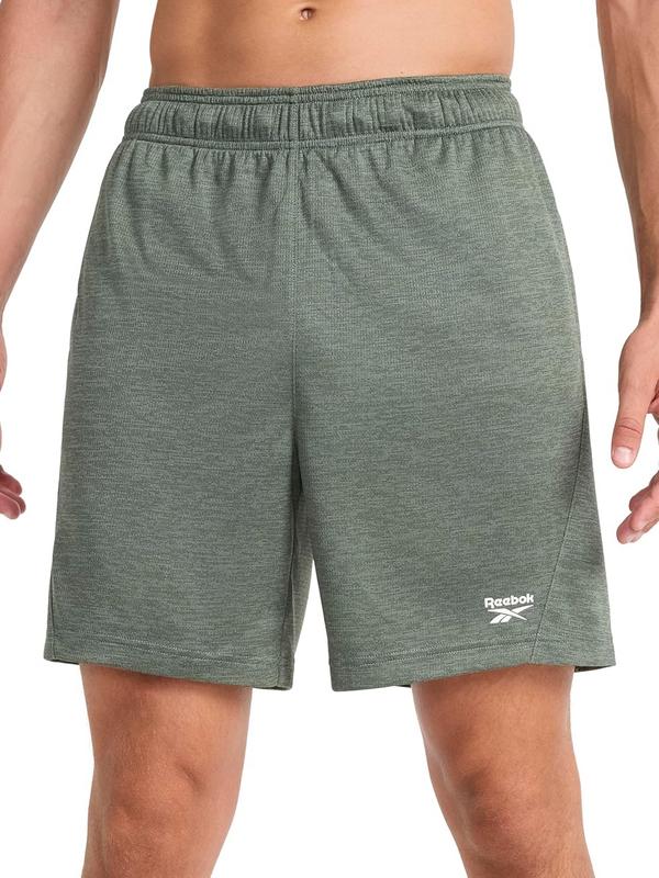 מכנסי ספורט קצרים לגברים Reebok Viper 2.0 באורך 18 ס"מ (7 אינץ')