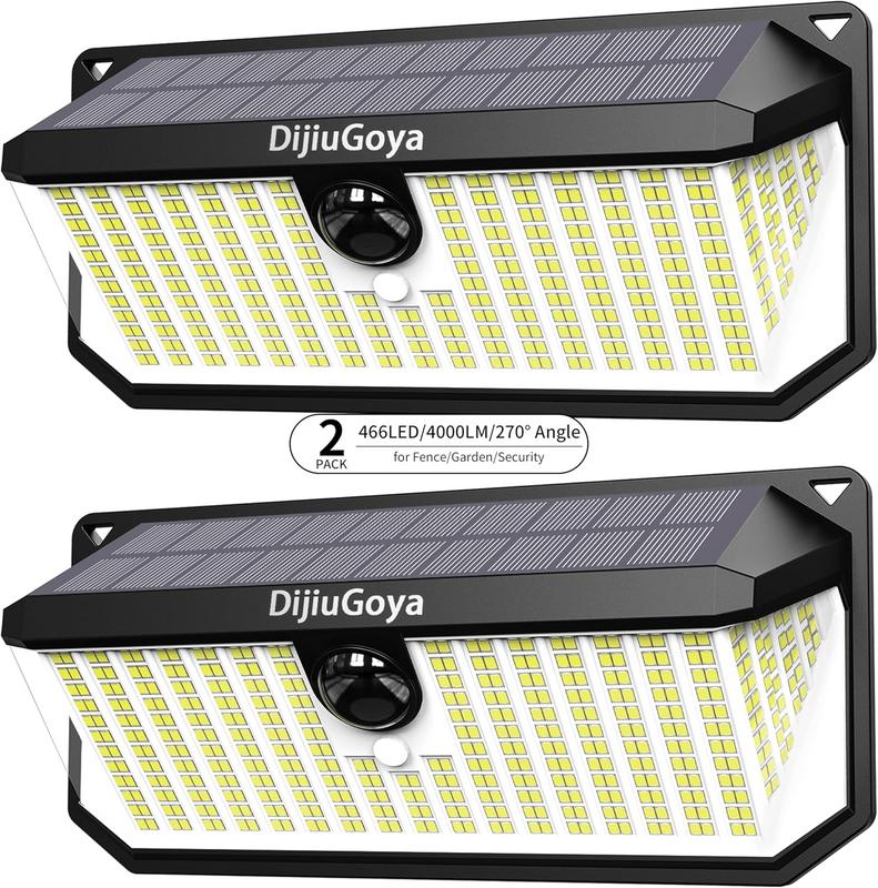 זוג פנסים סולאריים DijiuGoya 466 LED