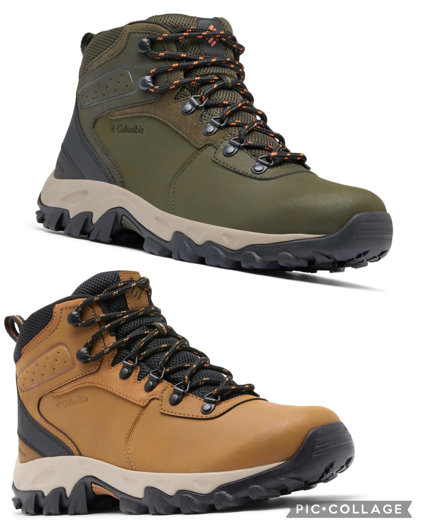 נעלי הליכה עמידות למים לגברים Columbia Newton Ridge Plus II