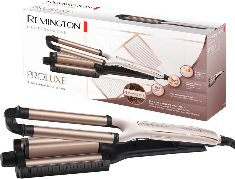 מכשיר עיצוב שיער רמינגטון Remington ProLuxe 4-in-1 Multistyler CI91AW