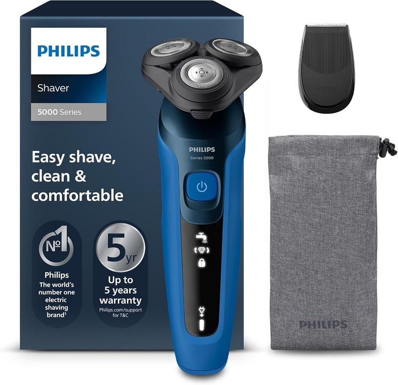 מכונת גילוח חשמלית לגבר Philips Shaver Series 5000 S5466/18 לשימוש רטוב/יבש