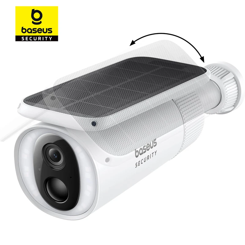 מצלמת אבטחה סולארית חיצונית Baseus Security S1 עם פאנל סולארי עם כיוון השמש