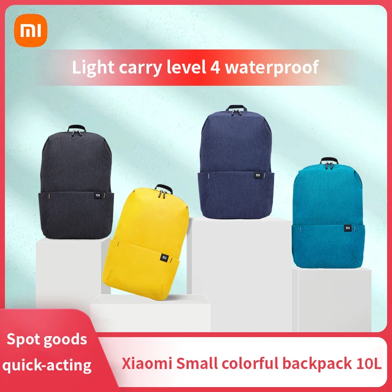תיק גב קל משקל ועמיד למים Xiaomi Small Backpack