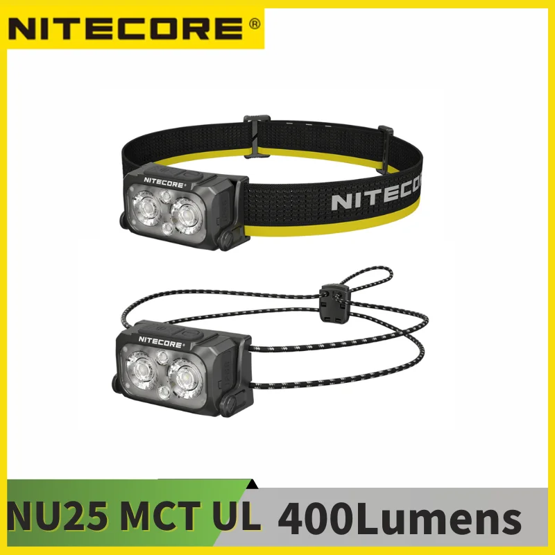 פנס ראש קל משקל וחזק NITECORE NU25 MCT