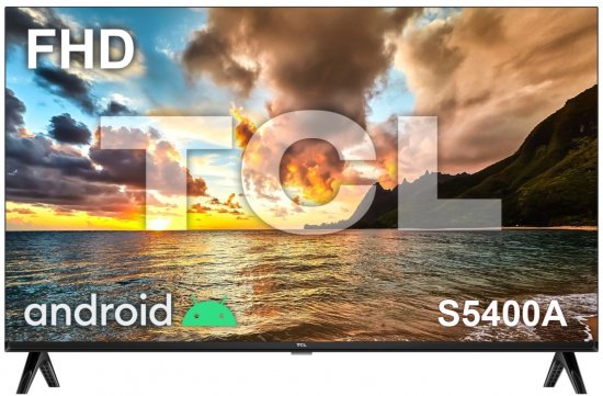 טלוויזיה חכמה ללא מסגרת TCL 43 אינץ' FHD LED דגם 43S5400A