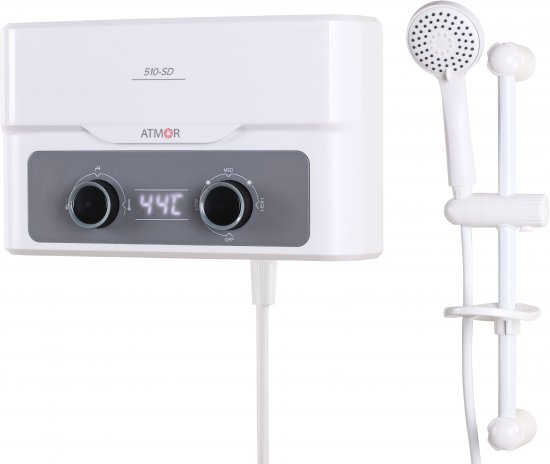 מחמם מים דיגיטלי מיידי למקלחת Atmor 510-SD 5.5 KW
