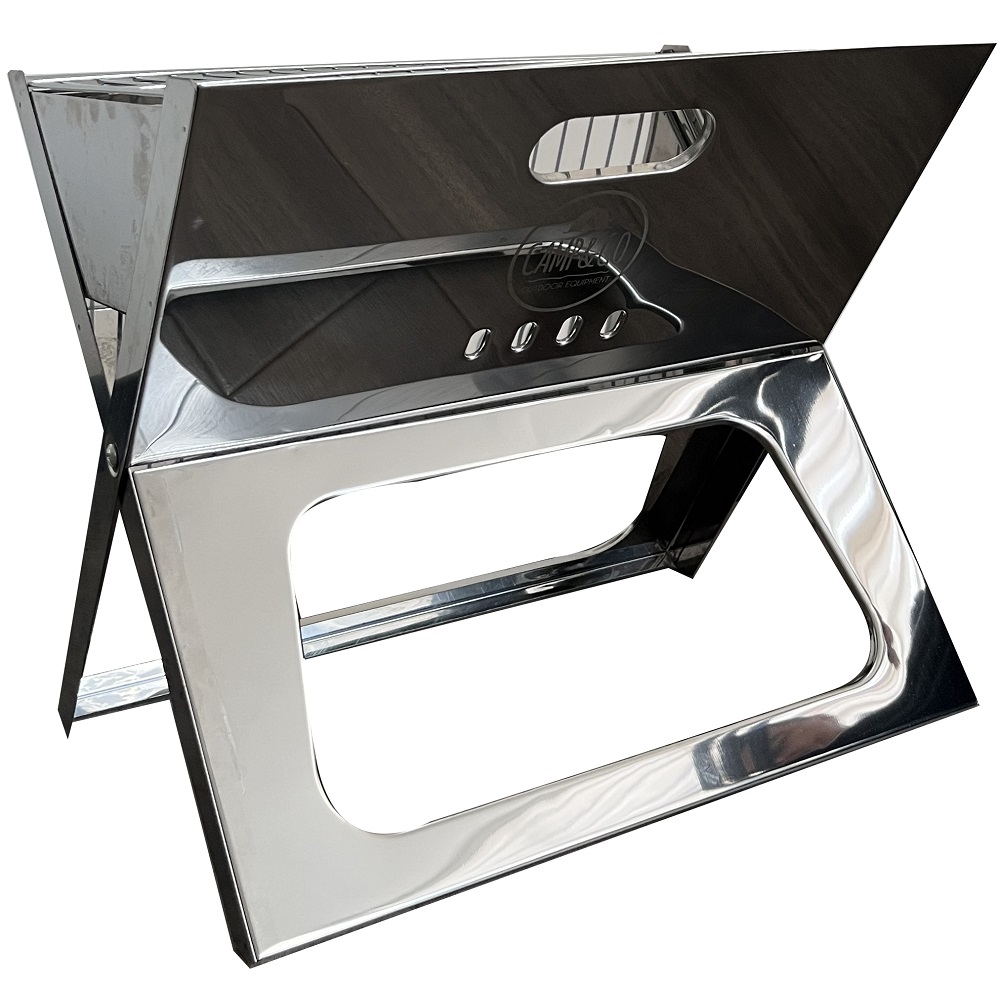 גריל פחמים מתקפל מנירוסטה Camp&Go X-Grill קאמפ אנד גו