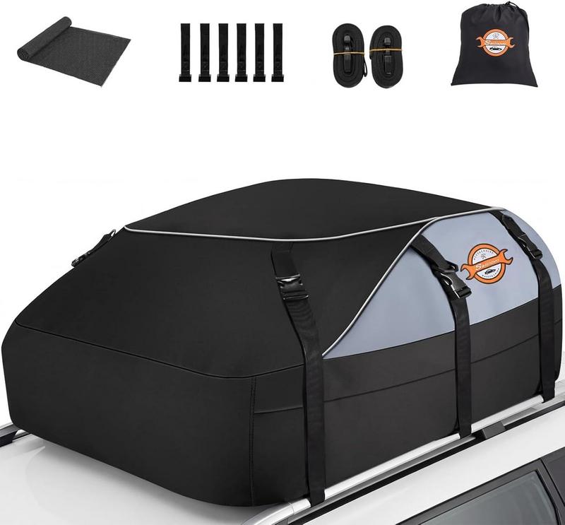 תיק גג לרכב Sailnovo Car Rooftop Cargo Carrier Bag, קיבולת 20 קוב