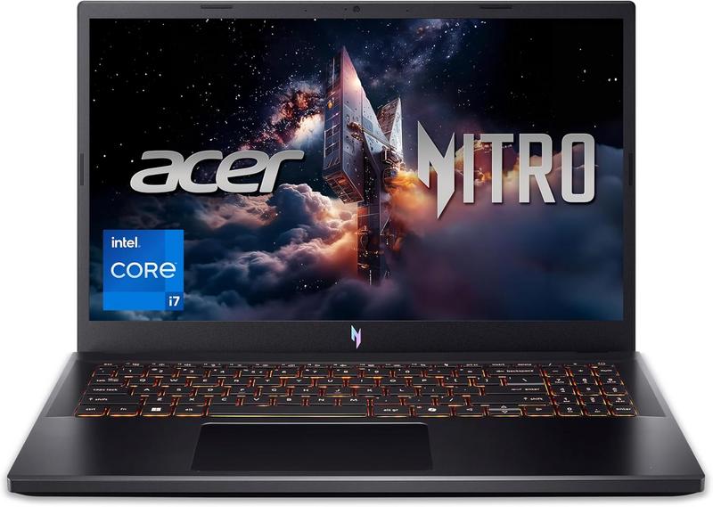 מחשב נייד ACER Nitro V i7-13620H | GeForce RTX4050 | 15.6" FHD IPS 165Hz | 16GB DDR5 | 1TB SSD
