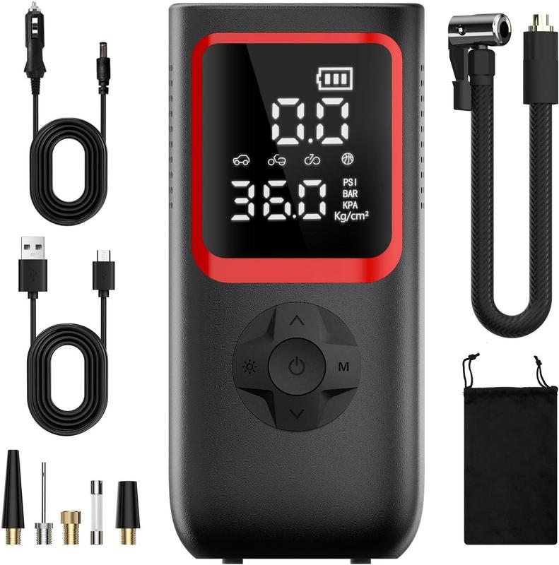 מדחס אוויר נייד – Tire Inflator Portable Air Compressor