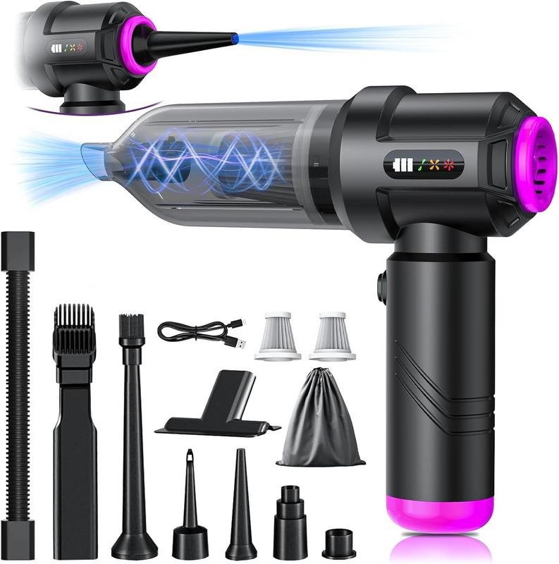 שואב אבק אלחוטי נייד Kimdog (דגם שחור)