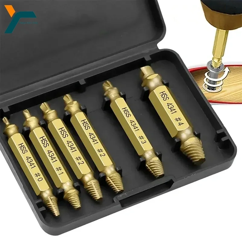 ערכת חילוץ ברגים פגומים Damaged Screw Extractor Set