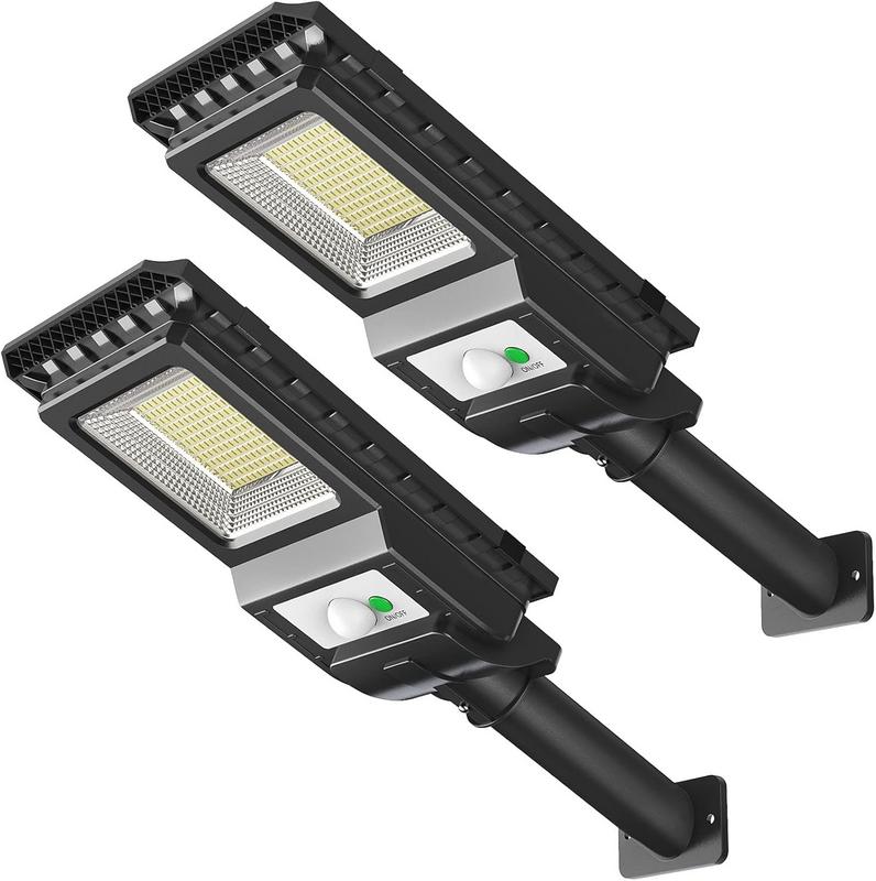 זוג פנסים סולאריים Engrepo 1000LM עם חיישן תנועה