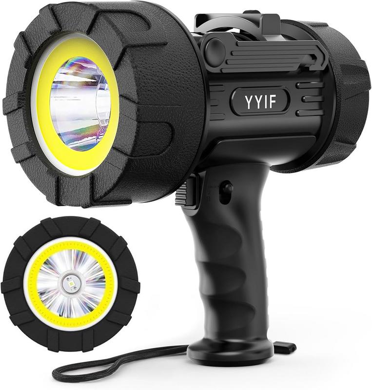 פנס הצפה נטען ידני 2000000 לומן LED