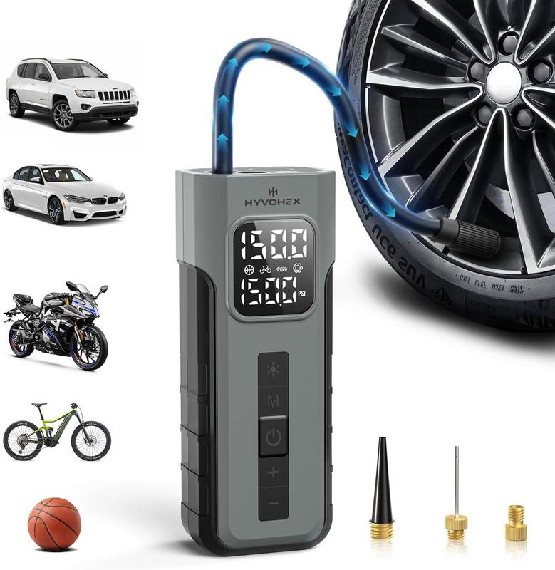 מדחס אוויר נייד לרכב HYVOHEX 150 PSI