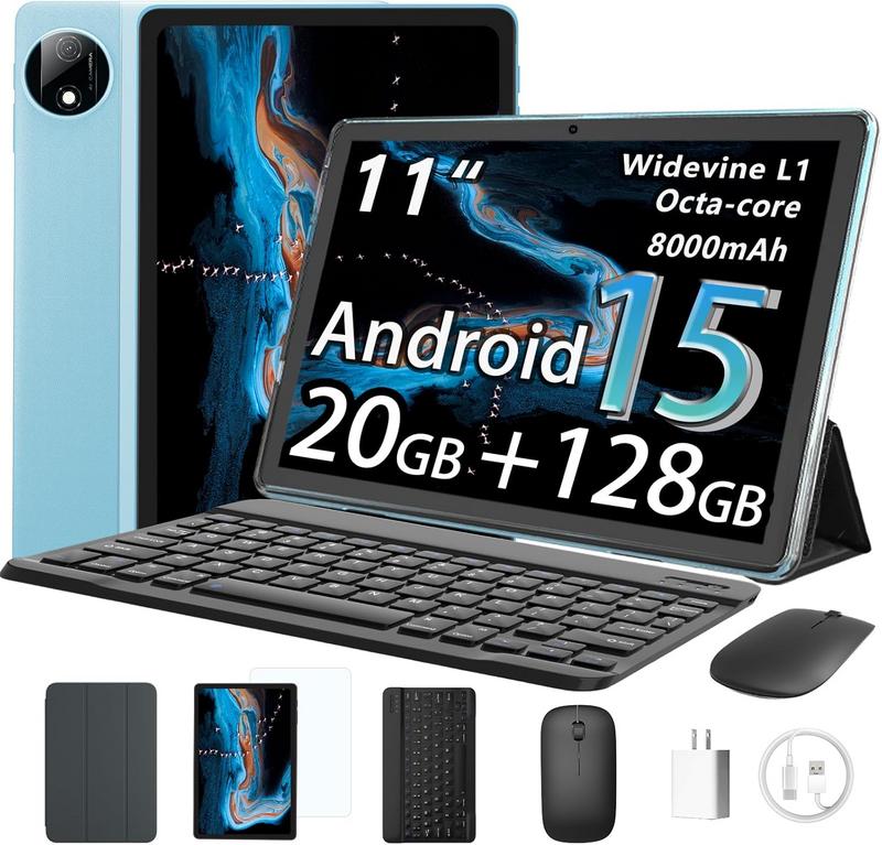 טאבלט עם מקלדת HUIHUANG 11 אינץ' Android 15
