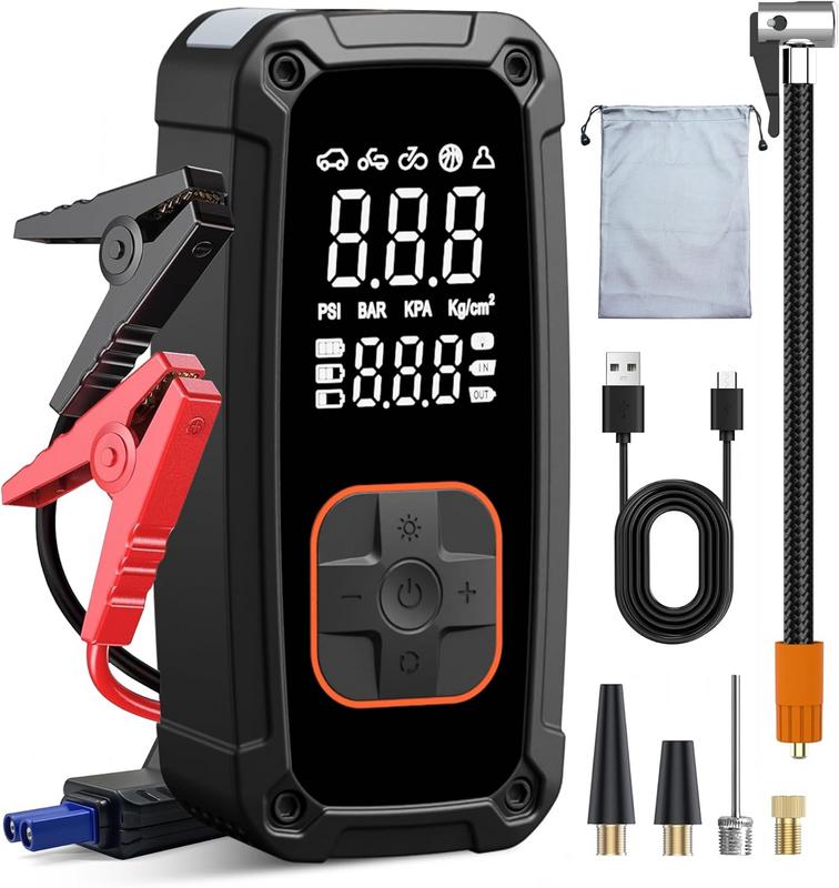 בוסטר התנעה משולב קומפרסור Lamfurart 3000A 150PSI