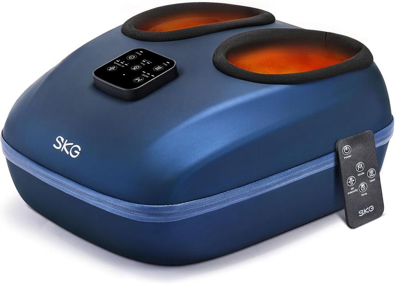 מעסה רגליים חשמלי SKG YS100 עם חימום ושלט רחוק