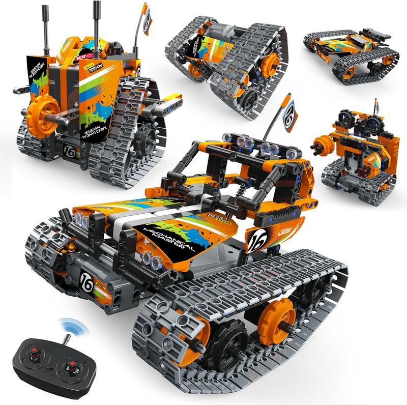 ערכת בניה רובוטית חינוכית 5 ב-1 לילדים Opmind, 392 חלקים