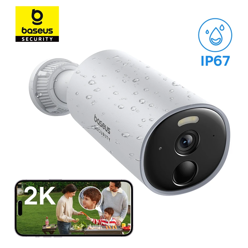 מצלמת אבטחה חיצונית Baseus Security B1 2K אלחוטית