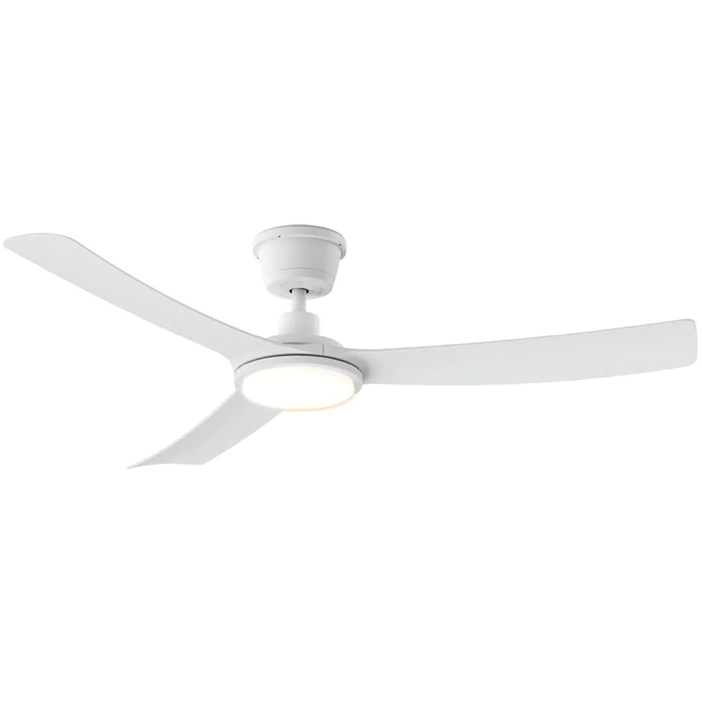מאוורר תקרה 56" כולל תאורה CCT ושלט Semicom סמיקום