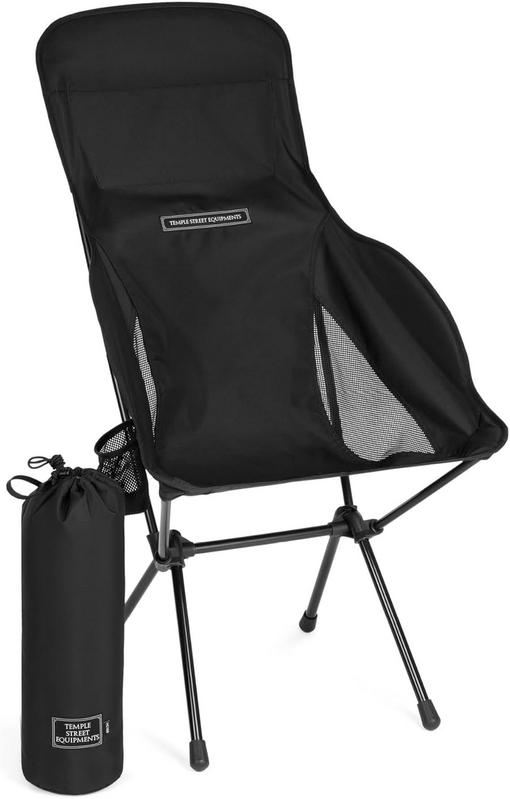 כיסא קמפינג מתקפל TSE HC100 שחור