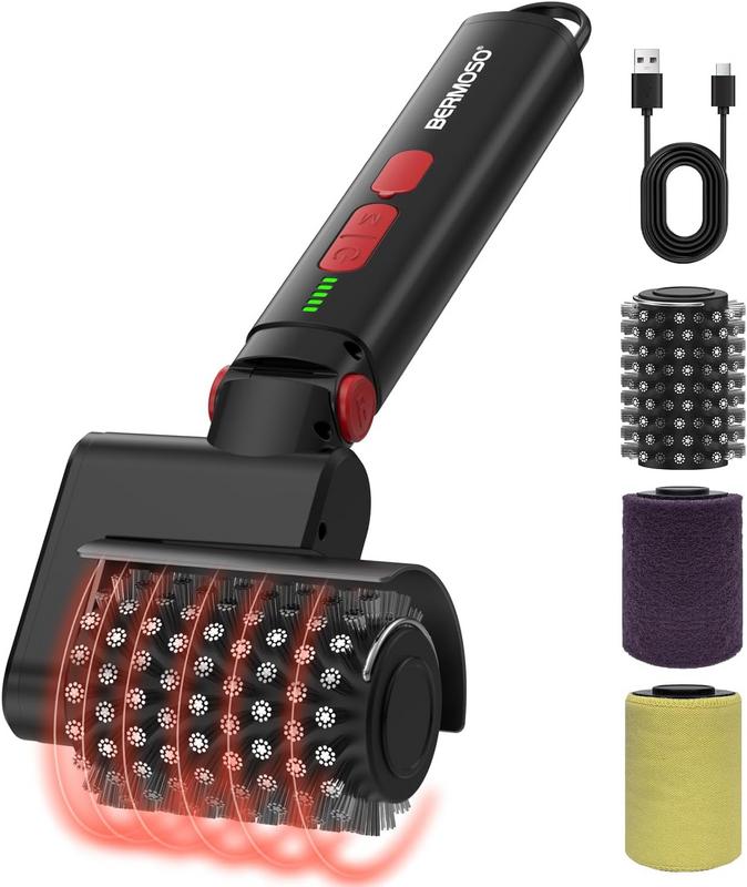 מברשת חשמלית לניקוי גריל Electric Grill Brush אלחוטית עם שלוש מהירויות