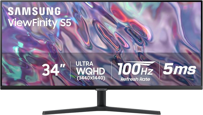 מסך מחשב אולטרה רחב 34 אינץ' Samsung ViewFinity S50GC