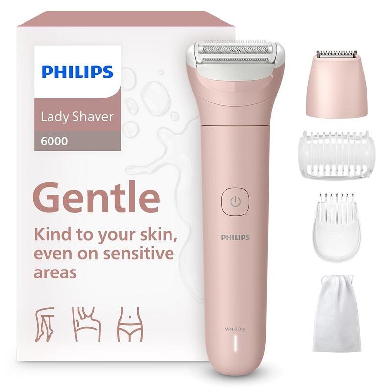 מברשת גילוח חשמלית לנשים Philips Lady Shaver Series 6000 BRL137/00
