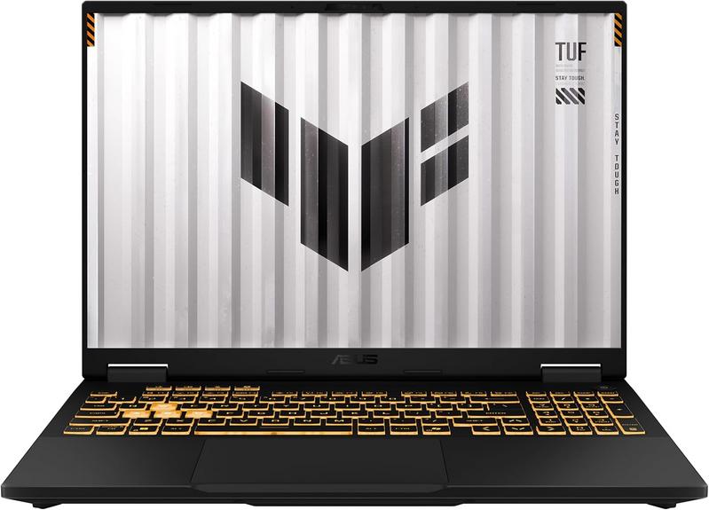 מחשב גיימינג נייד 16 אינץ' ASUS TUF Gaming F16 עם מעבד Intel Core i5-13450HX ו־GPU NVIDIA GeForce RTX 5050