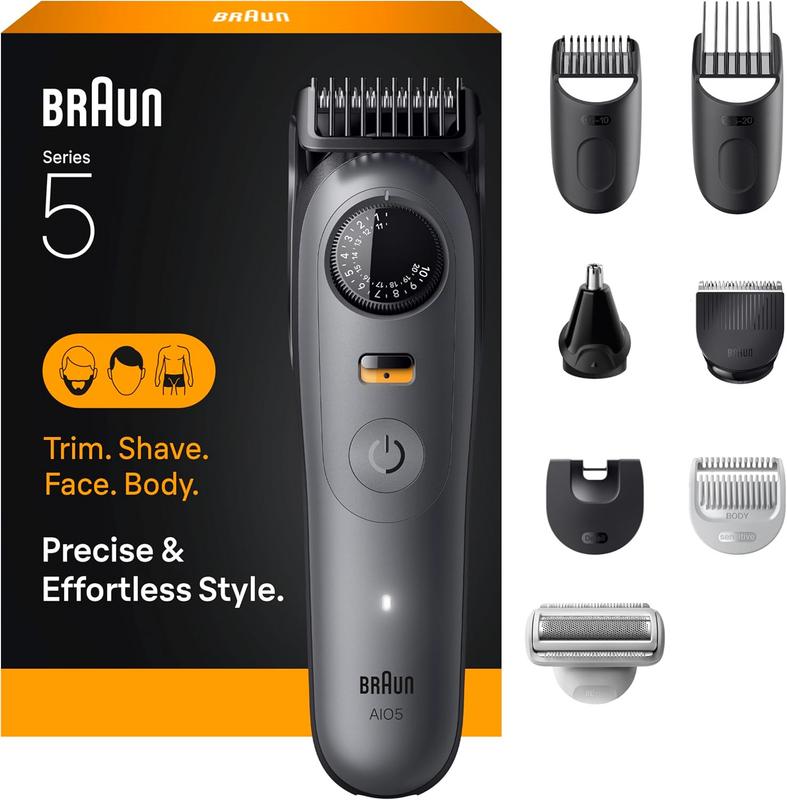 ערכת טיפוח לגבר לכל הגוף Braun Series 5 All-in-One Grooming Kit AIO 5510