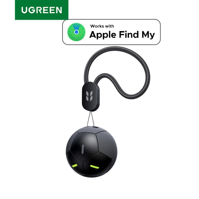 תג איתור חכם UGREEN FineTrack לאייפון בעיצוב כדורגל עם סוללה שמחזיקה עד 7 שנים!