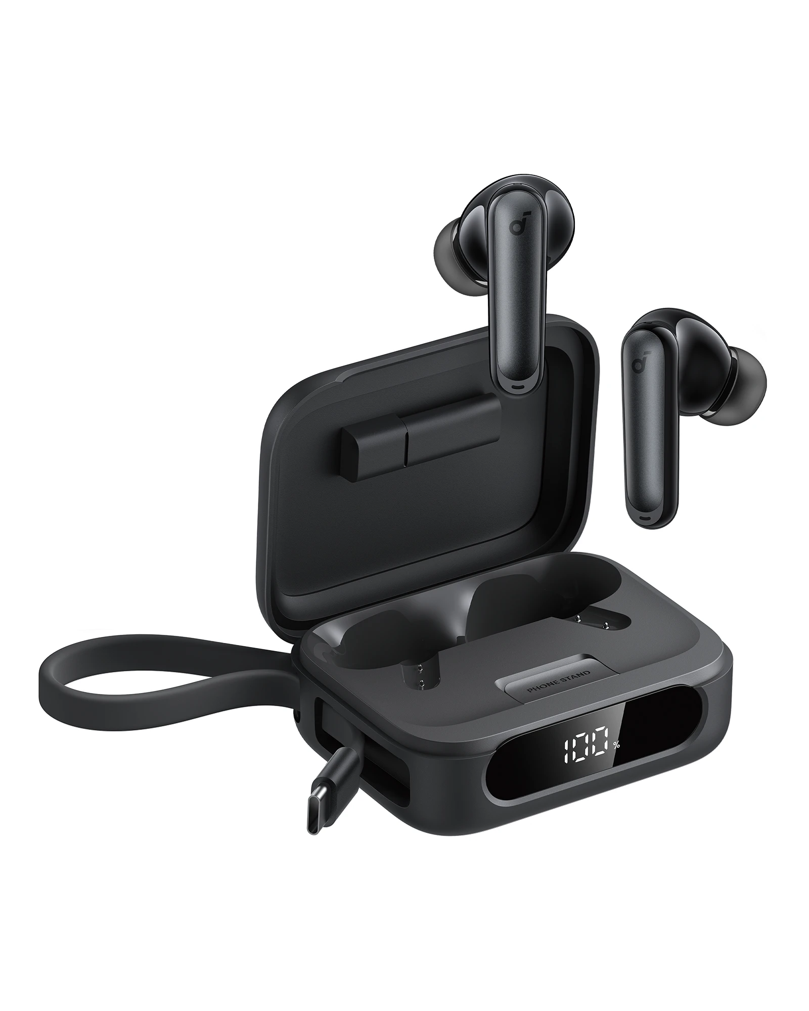 אוזניות אלחוטיות ANKER Soundcore P41i עם סינון רעשים וקייס עם סוללה ענקית 3000mAh