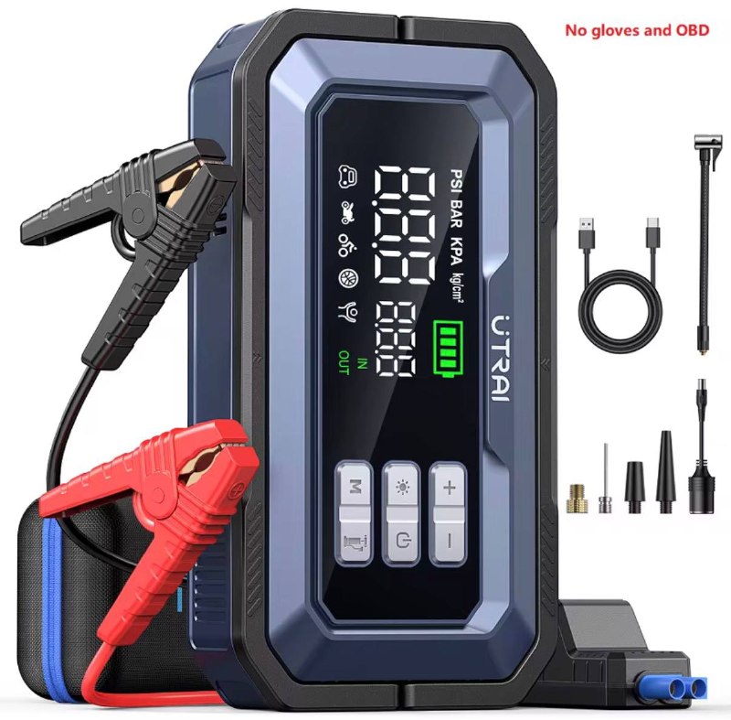בוסטר התנעה משולב קומפרסור UTRAI JS-30 5000A LITE