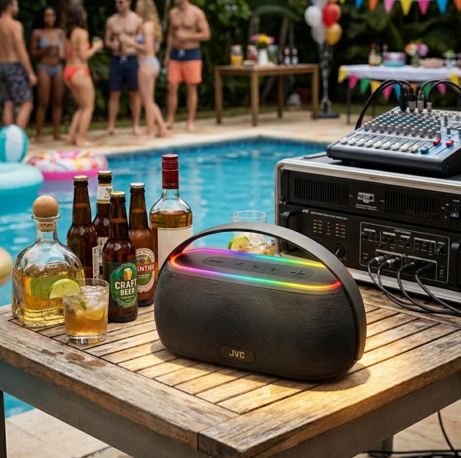 רמקול Bluetooth נייד BoomBox 10W JVC XS-2115B