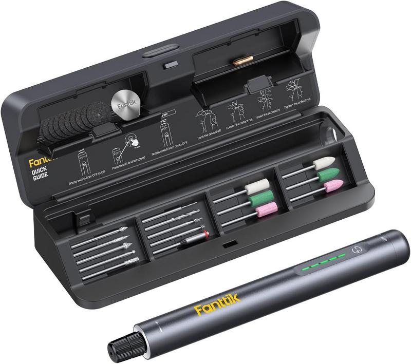 סט משחזת ציר מיני אלחוטית Fanttik F2 Master Kit עם 28 אביזרים