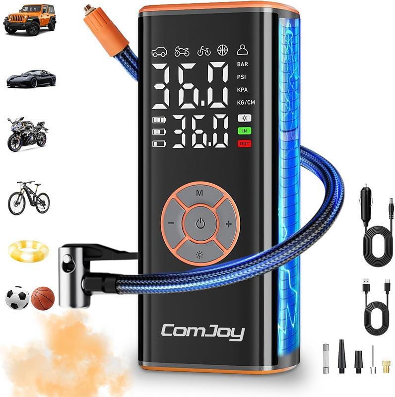 מדחס אוויר נייד לרכב ComJoy