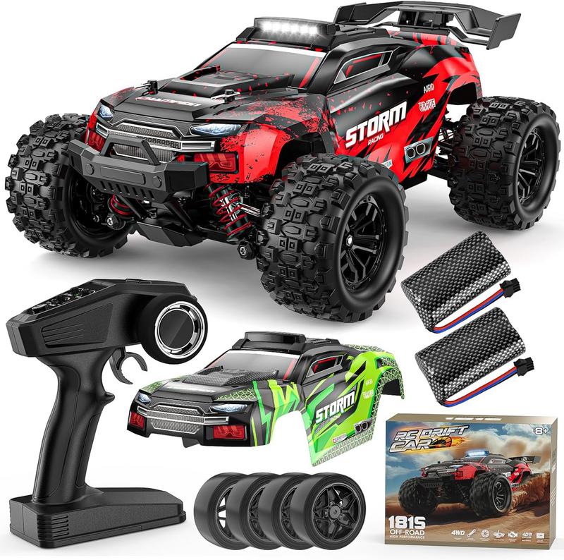 מכונית על שלט 1:18 4WD עם גלגלי דריפט ומהירות 40 קמ"ש