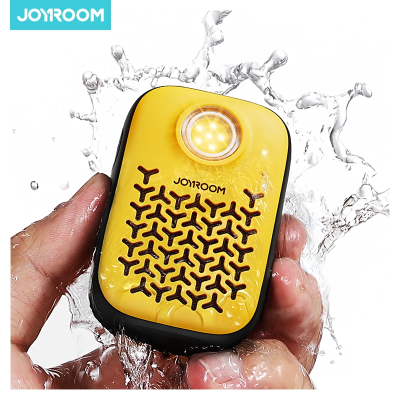 רמקול בלוטוס נייד לביש Joyroom עם קליפס ומיקרופון מובנה